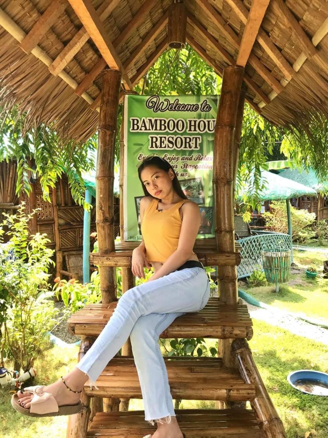 Moalboal Bamboo House / Rooms Exteriör bild